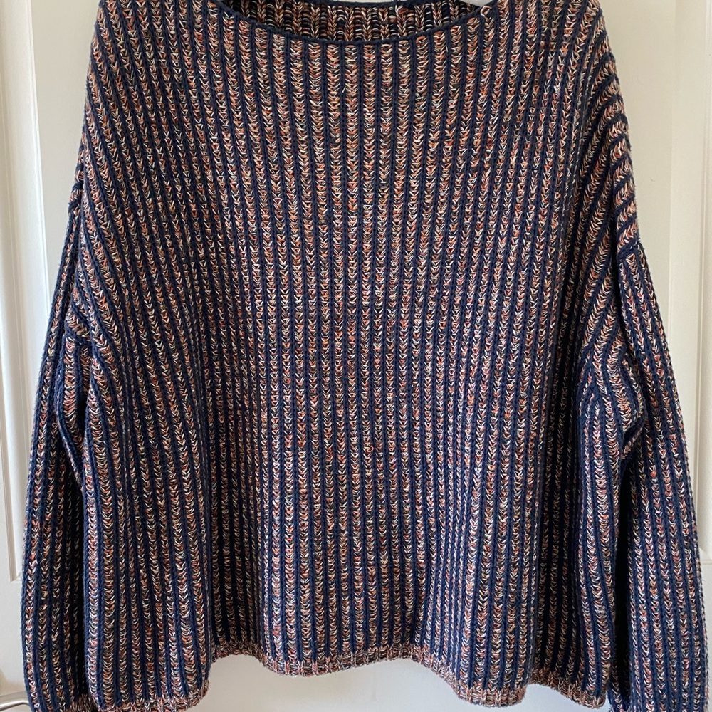 French Connection cotton tweed sweater
